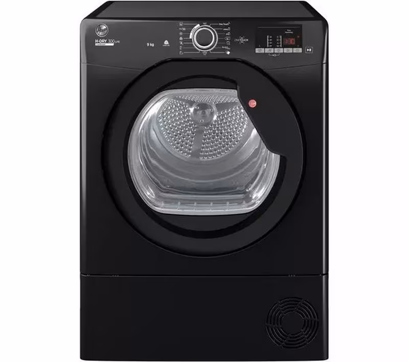 Hoover HLEC9DGB-80 9kg Tumble Dryer - Black
