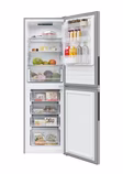 Hoover HVT3CLECKIHS-1 54.5cm 50/50 Low Frost Fridge Freezer - Silver