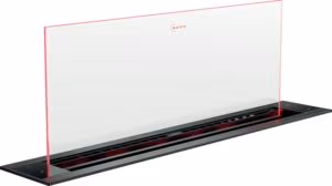 NEFF I88WMM1S7B N 90, Downdraft hood, 80 cm, clear glass, Black