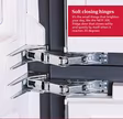 NEFF KB7962SE0 N 50, Built-in fridge-freezer with freezer at bottom, 193.5 x 69.1 cm, sliding hinge