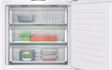 Siemens KB96NADD1 iQ500, Built-in fridge-freezer with freezer at bottom, 193.5 x 70.8 cm, soft close flat hinge