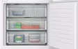 Siemens KB96NNSE0 iQ100, Built-in fridge-freezer with freezer at bottom, 193.5 x 69.1 cm, sliding hinge