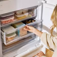 Bosch KBN96NSE1G Series 2, Built-in fridge-freezer with freezer at bottom, 193.5 x 69.1 cm, sliding hinge