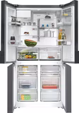 Siemens KF96DPXEA iQ700, Multi Door American Fridge Freezer, 183 x 90.5 cm, Brushed black steel antiFingerprint, Total noFrost