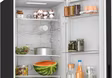 Bosch KGN27NBEAG Series 2, Free-standing fridge-freezer with freezer at bottom, 182.4 x 55 cm, Black