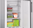 Bosch KGN27NLEAG Series 2, Free-standing fridge-freezer with freezer at bottom, 182.4 x 55 cm, Stainless steel look