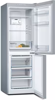 Bosch KGN33NLEBG Series 2, Free-standing fridge-freezer with freezer at bottom, 176 x 60 cm, Stainless steel look