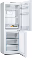 Bosch KGN33NWEBG Series 2, Free-standing fridge-freezer with freezer at bottom, 176 x 60 cm, White, Total No Frost