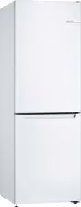 Bosch KGN33NWEBG Series 2, Free-standing fridge-freezer with freezer at bottom, 176 x 60 cm, White, Total No Frost