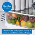 Bosch KGN34NLEAG Series 2, Free-standing fridge-freezer with freezer at bottom, 186 x 60 cm, Stainless steel look