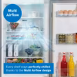Bosch KGN34NLEAG Series 2, Free-standing fridge-freezer with freezer at bottom, 186 x 60 cm, Stainless steel look