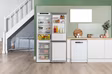 Bosch KGN362LDFG Series 4, Free-standing fridge-freezer with freezer at bottom, 186 x 60 cm, Stainless steel look