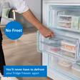 Bosch KGN362LDFG Series 4, Free-standing fridge-freezer with freezer at bottom, 186 x 60 cm, Stainless steel look