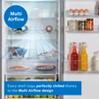 Bosch KGN362LDFG Series 4, Free-standing fridge-freezer with freezer at bottom, 186 x 60 cm, Stainless steel look