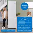 Bosch KGN392WDFG Series 4, Free-standing fridge-freezer with freezer at bottom, 203 x 60 cm, White, Total No Frost