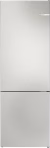 Bosch KGN492LDFG Series 4, Free-standing fridge-freezer with freezer at bottom, 203 x 70 cm, Stainless steel look