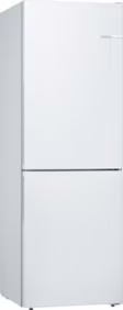Bosch KGV336WEAG Series 4, Free-standing fridge-freezer with freezer at bottom, 176 x 60 cm, White