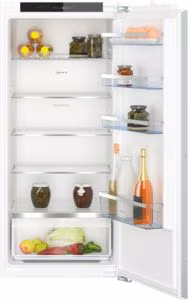 NEFF KI1412FE1G N 50, Built-in fridge, 122.1 x 54.1 cm, flat hinge