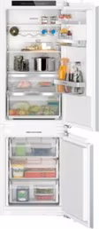 Siemens KI86NADD0 iQ500, Built-in fridge-freezer with freezer at bottom, 177.2 x 55.8 cm, soft close flat hinge
