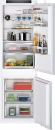 Siemens KI86NVSE0G iQ300, Built-in fridge-freezer with freezer at bottom, 177.2 x 54.1 cm, sliding hinge