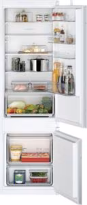Siemens KI87VNSE0G iQ100, Built-in fridge-freezer with freezer at bottom, 177.2 x 54.1 cm, sliding hinge