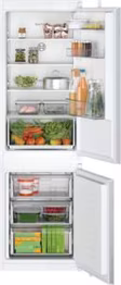 Bosch KIN86NSE0G Series 2, Built-in fridge-freezer with freezer at bottom, 177.2 x 54.1 cm, sliding hinge