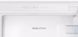 Bosch KIR41NSE0G Series 2, Built-in fridge, 122.1 x 54.1 cm, sliding hinge