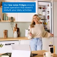 Bosch KIV87NSE0G Series 2, Built-in fridge-freezer with freezer at bottom, 177.2 x 54.1 cm, sliding hinge