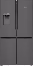 NEFF KM3963XE0 N 70, Multi Door American Fridge Freezer, 183 x 90.5 cm, Brushed black steel anti-fingerprint, Total No Frost
