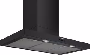 Siemens LC95BCC60B iQ300, Wall-mounted cooker hood, 90 cm, Matt black