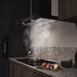 Siemens LC97BDN60B iQ500, Wall-mounted cooker hood, 90 cm, Matt black