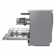 LG TrueSteam™ QuadWash™ DF27FVS WiFi Connected Full Size Dishwasher - Silver - 14 Place Settings