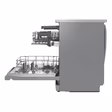LG TrueSteam™ QuadWash™ DF27FVS WiFi Connected Full Size Dishwasher - Silver - 14 Place Settings