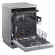 LG TrueSteam™ QuadWash™ DF27FVS WiFi Connected Full Size Dishwasher - Silver - 14 Place Settings