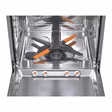 LG TrueSteam™ QuadWash™ DF27FVS WiFi Connected Full Size Dishwasher - Silver - 14 Place Settings