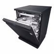 LG TrueSteam™ QuadWash™ DF587HMS WiFi Connected Full Size Dishwasher - Matte Black - 14 Place Settings