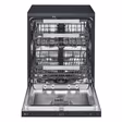 LG TrueSteam™ QuadWash™ DF587HMS WiFi Connected Full Size Dishwasher - Matte Black - 14 Place Settings