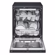 LG TrueSteam™ QuadWash™ DF587HMS WiFi Connected Full Size Dishwasher - Matte Black - 14 Place Settings