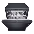 LG TrueSteam™ QuadWash™ DF587HMS WiFi Connected Full Size Dishwasher - Matte Black - 14 Place Settings