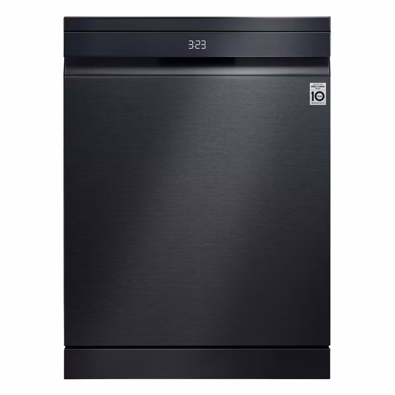 LG TrueSteam™ QuadWash™ DF587HMS WiFi Connected Full Size Dishwasher - Matte Black - 14 Place Settings