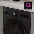 LG F4X7011TBB 11kg 1400 Spin Washing Machine - Black