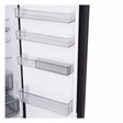 LG GBBS524CEV 59.7cm Frost Free Fridge Freezer - Essence Black Steel