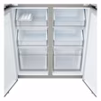 LG GMBS30SEPY 83.5cm 60/40 Total No Frost American Fridge Freezer - Silver