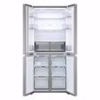 LG GMBS30SEPY 83.5cm 60/40 Total No Frost American Fridge Freezer - Silver