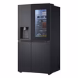LG GSXE91EVAD 91.3cm Frost Free American Fridge Freezer - Essence Black Steel