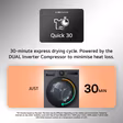 LG RHX7010TBB 10kg Heat Pump Tumble Dryer - Black