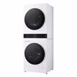 LG WT1210WWF 12kg/10kg 1400 Spin Wash Tower - White