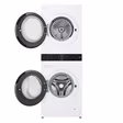 LG WT1210WWF 12kg/10kg 1400 Spin Wash Tower - White
