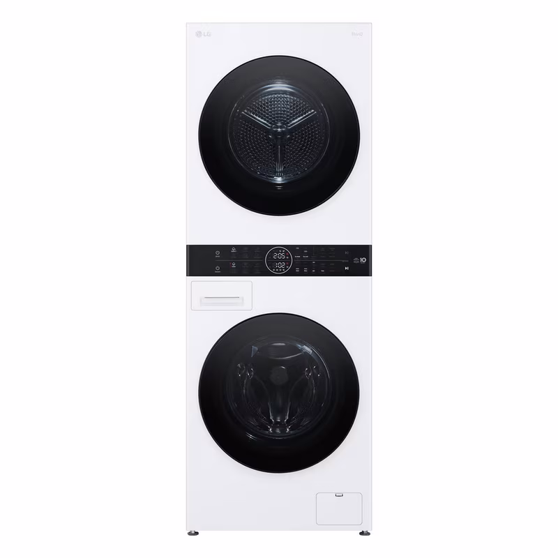 LG WT1210WWF 12kg/10kg 1400 Spin Wash Tower - White