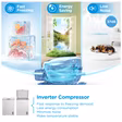 Midea MDRC211FZE01 143 Ltr Static Chest Freezer - White